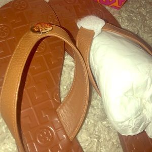Tory Burch Thora Tan Sandals